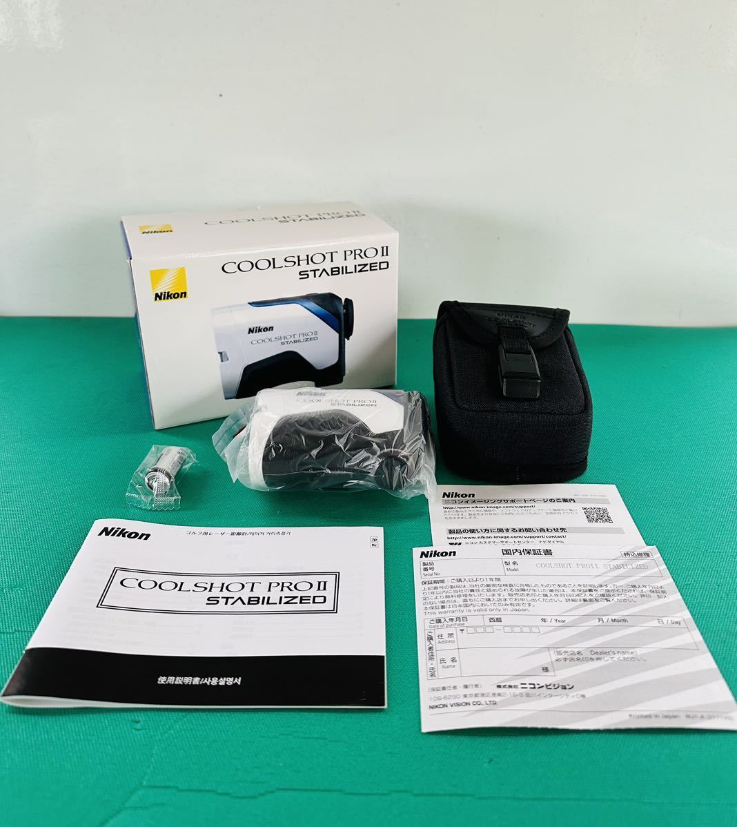 新品未使用品】レーザー距離計 ニコン COOLSHOT PROII STABILIZED