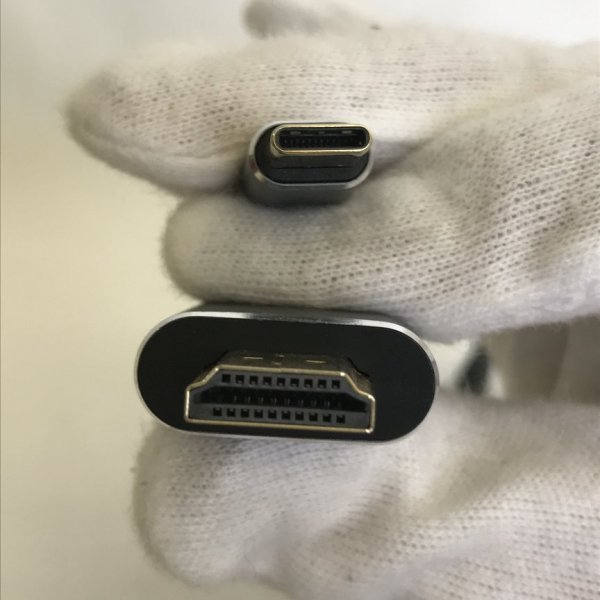 USB C TO HDMI CABLE / YOJOK / USB Type-C /HDMI / кабель 2 метров [ есть перевод *HDMI терминал. пластик подключение часть ...]77 00096