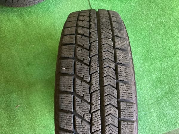 送料無料 スタッドレスセット ブリヂストン ブリザック VRX 155/65R14 2018年製造 ワゴンR エブリィワゴン ラパン_画像8