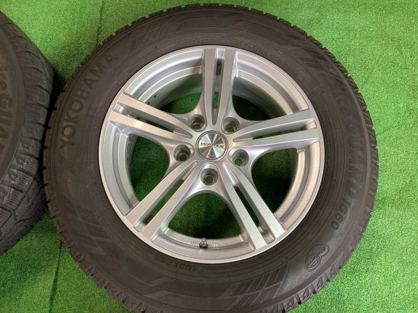 送料無料 スタッドレスセット ヨコハマ アイスガード IG60 195/65R15 2019年製造 ルミオン セレナ ノア ヴォクシー_画像4