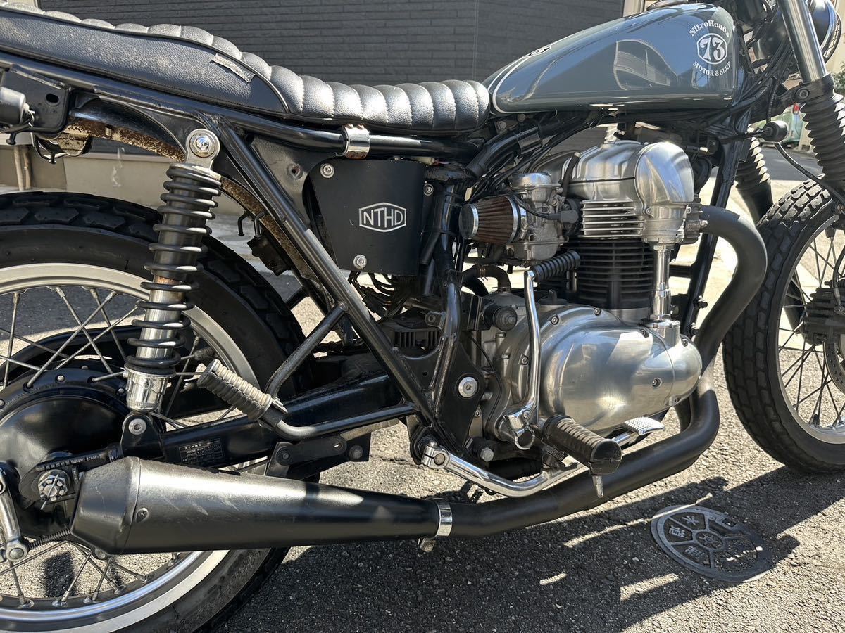 KAWASAKI W650 2008y Nitro Heads Custom カワサキ W650 KAWASAKI W650 2008y Nitro Heads Custom カワサキ W650