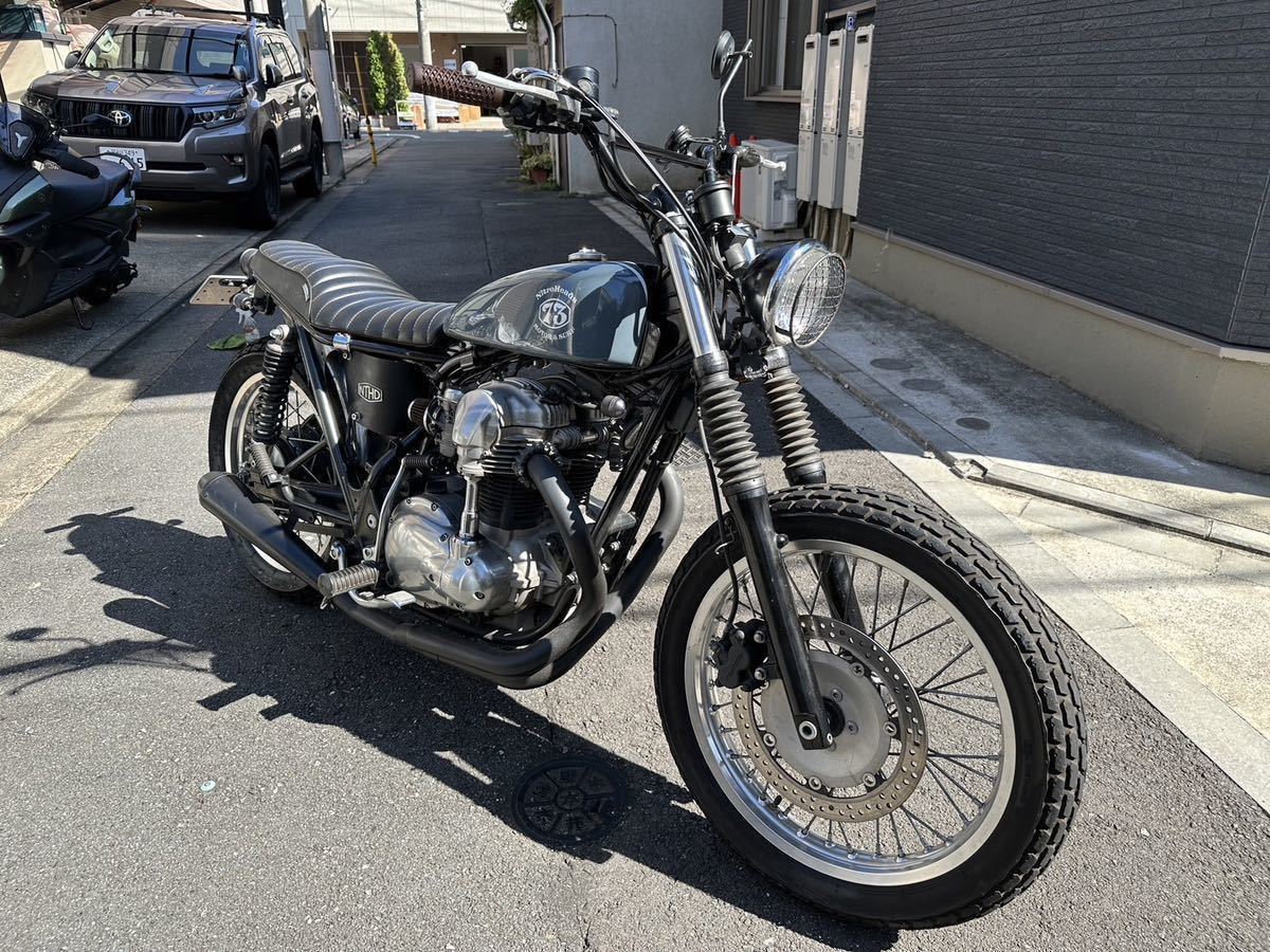 KAWASAKI W650 2008y Nitro Heads Custom カワサキ W650 KAWASAKI W650 2008y Nitro Heads Custom カワサキ W650