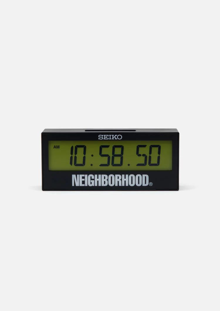 NEIGHBORHOOD - NEIGHBORHOOD SEIKO SPORTS TIMER CLOCK の通販 NEIGHBORHOOD - NEIGHBORHOOD SEIKO SPORTS TIMER CLOCK の通販