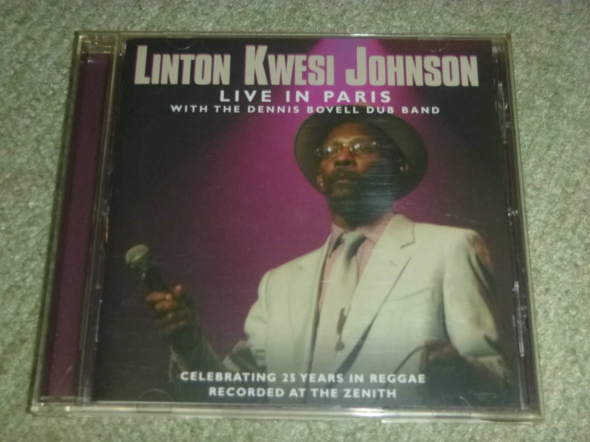LINTON kwesi Johnson / live in paris / リントン・クウェシ・ジョンソン_画像1