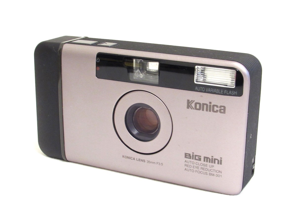 上質で快適 BiG コニカ Konica ☆ mini ☆ コンパクトフィルムカメラ