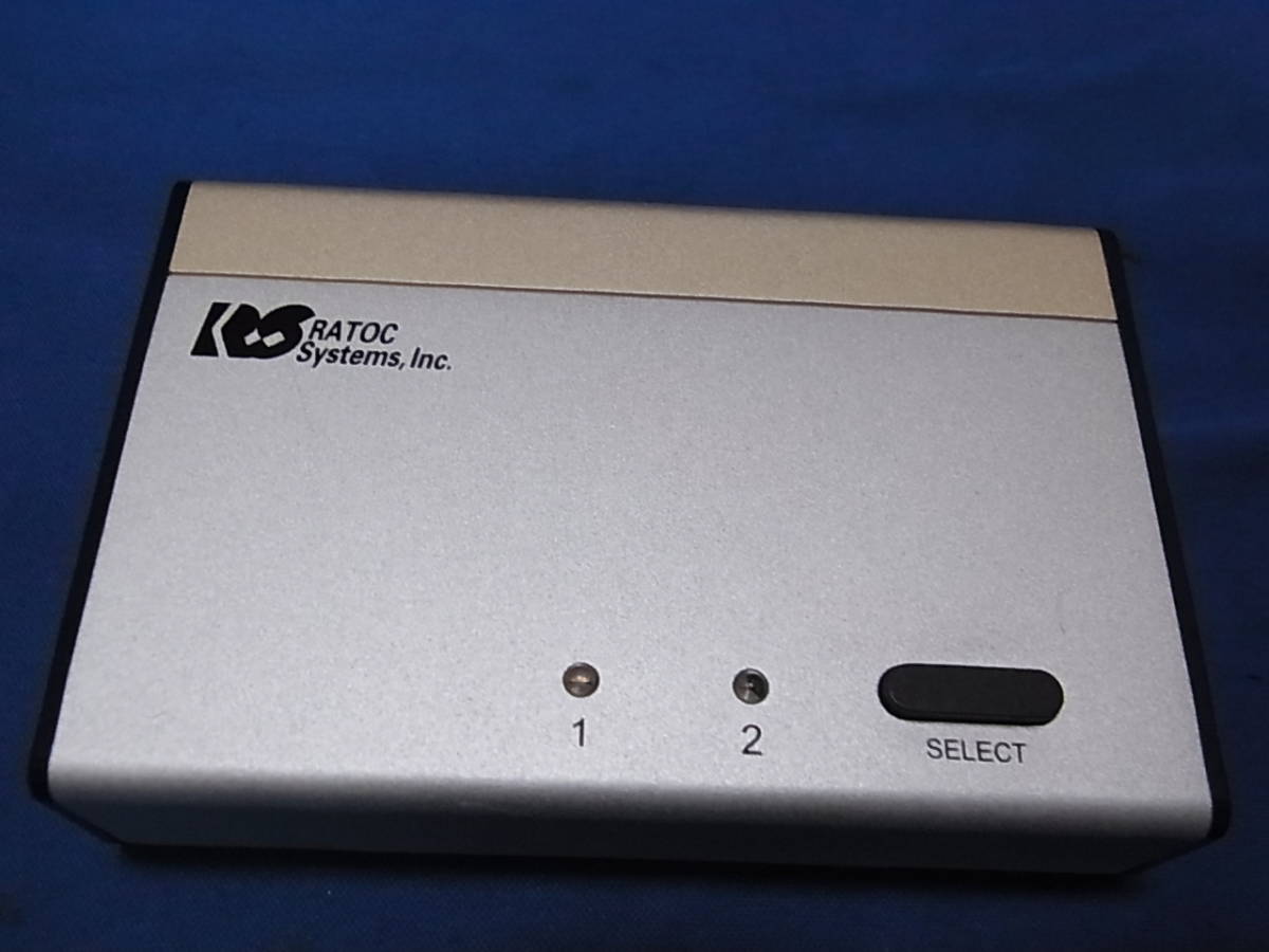 ラトックシステム パソコン自動切替器 USB接続DVI/Audio対応(2台用) REX-230UDA_画像3
