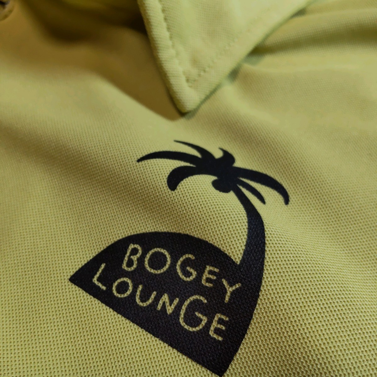 新品 M ボギー ラウンジ BOGEY LOUNGE ポップグラフィック シャツ お洒落はゴルフの基本 ボギーラウンジです M サイズ_画像4