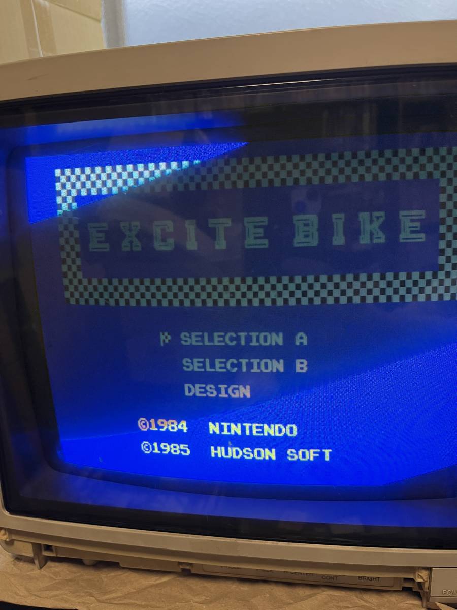 【ハドソンソフト】エキサイトバイク EXCITE BIKE MZ-2500版の画像9