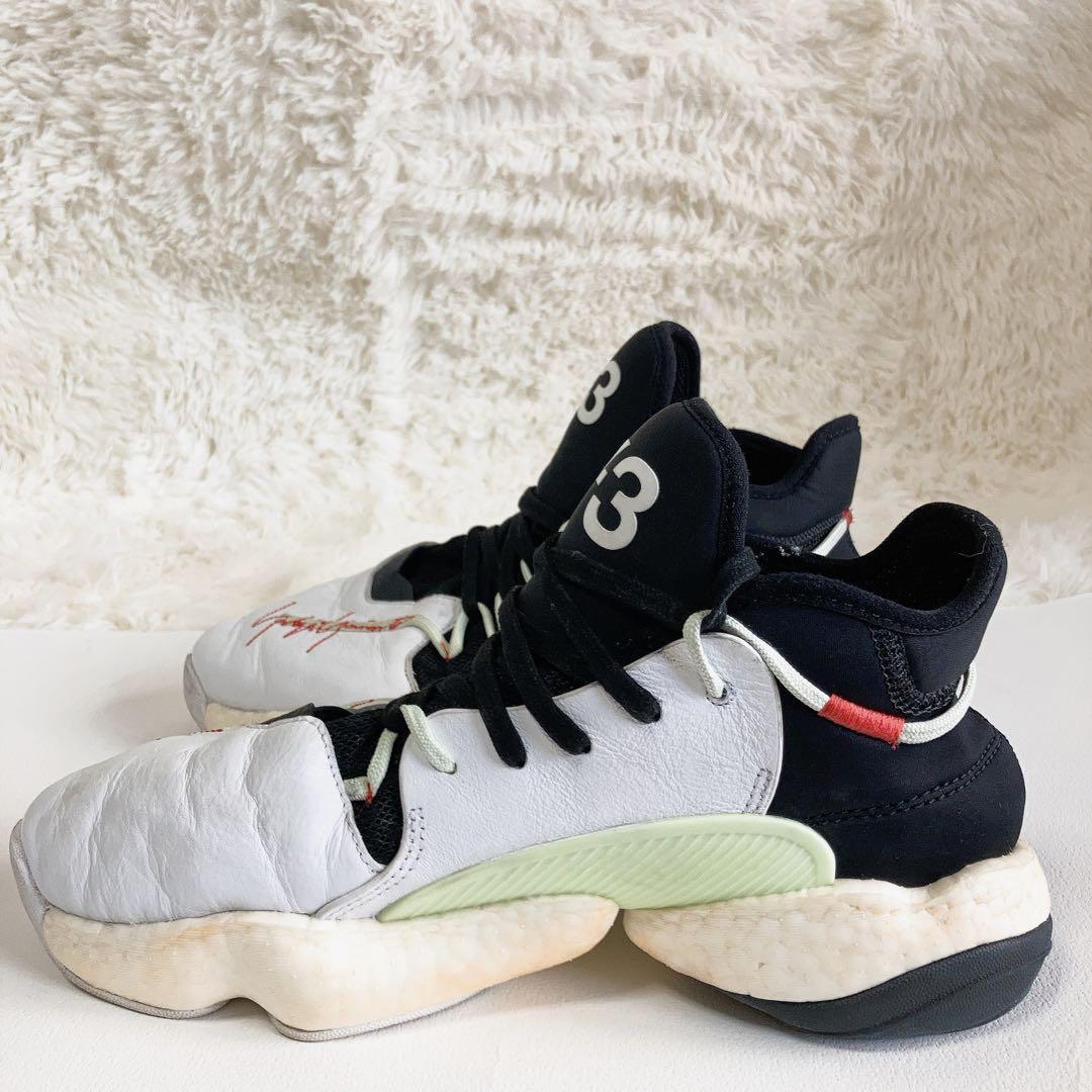 足元のオシャレに】レア ヨウジヤマモト Y-3 BYW BBALL スニーカー