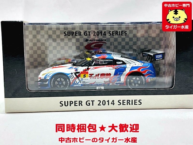 エブロ 1/43 スーパーGT300 2014 #5 マッハ車検 with Transformers