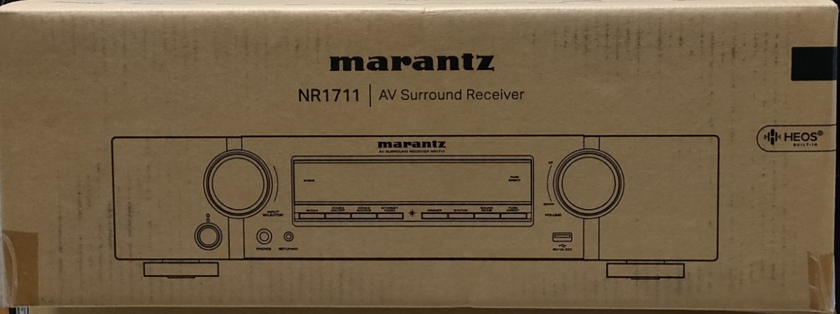 即決 送料無料 AVアンプ marantz マランツ NR1711/FB [ブラック