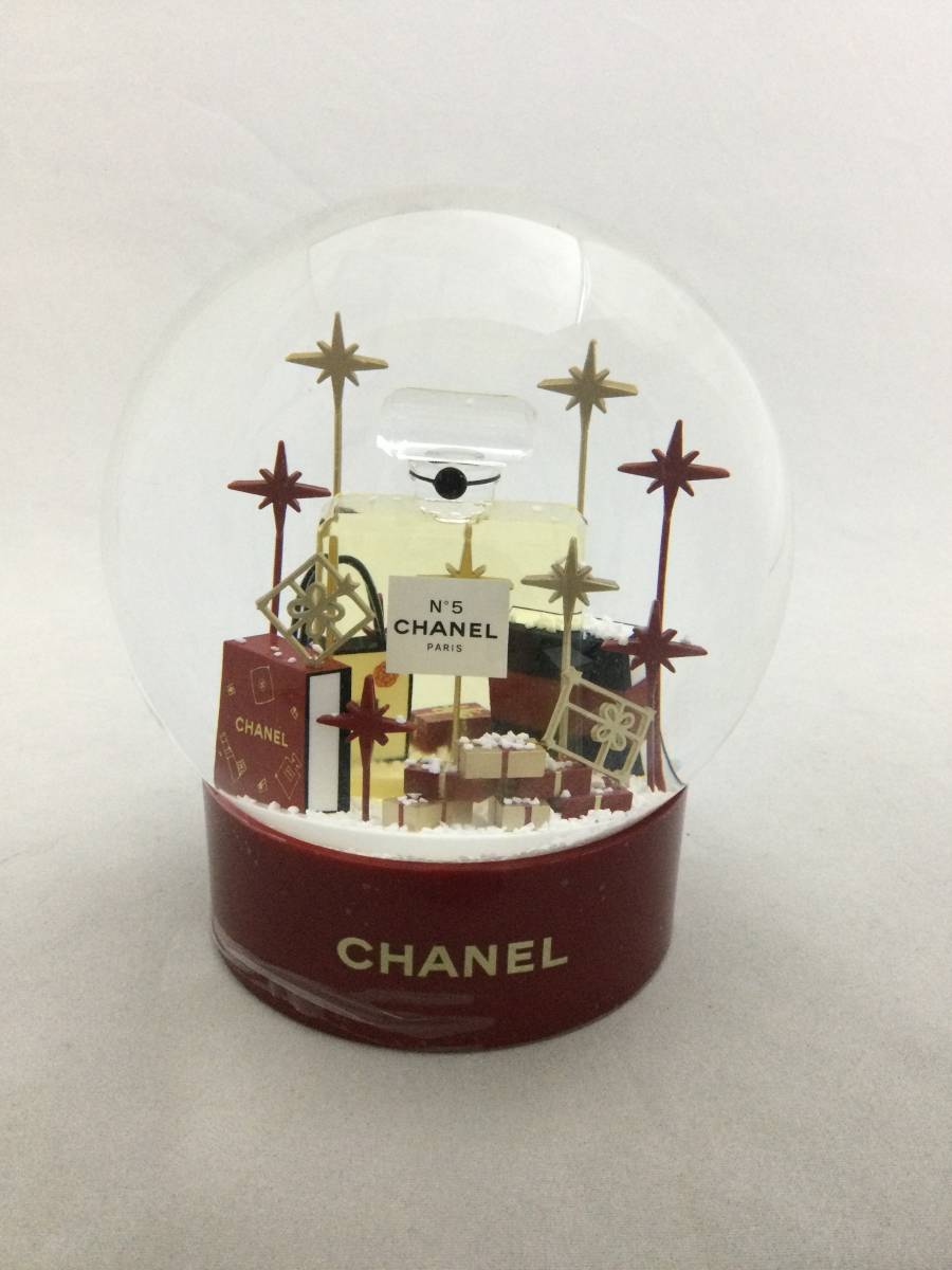 CHANEL　シャネル　No5　パフュームボトル　ギフトボックス　スノードーム　4点セット　非売品【C866239】_画像2