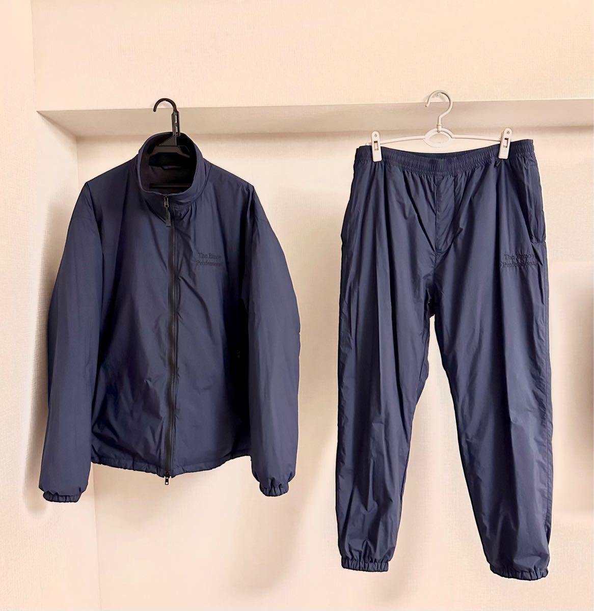 ennoy NYLON PADDED JACKET+PANTS 中綿 エンノイ シャカシャカ