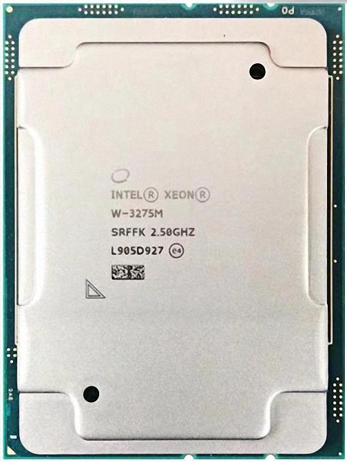 Xeon Intel Xeon W-3275M SRFFK 28C 2.5GHz 4.6GHz 38.5MB 205W LGA3647 DDR4-2933