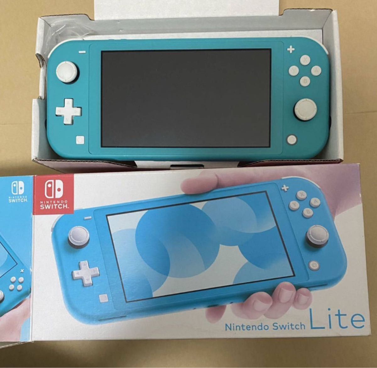Nintendo Switch Lite ターコイズブルー 充電器つき ニンテンドー