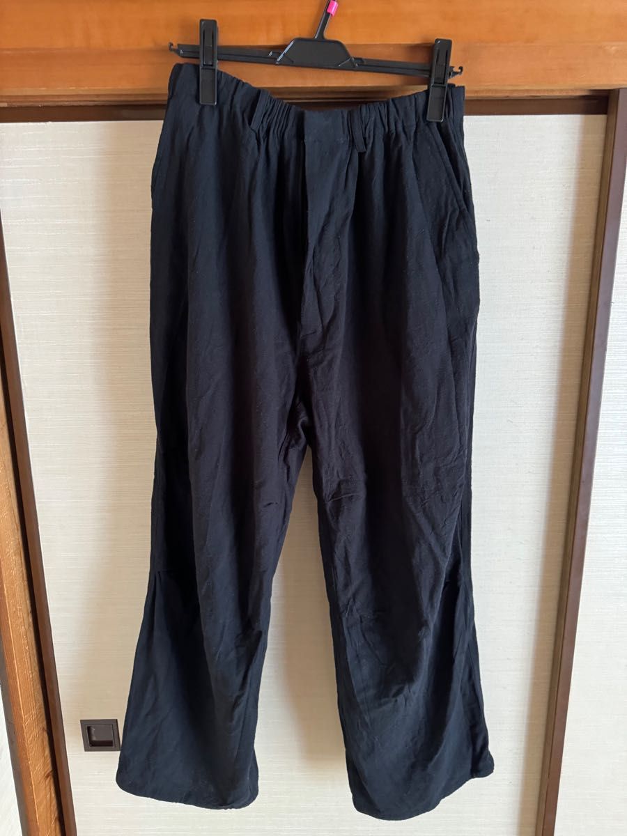 LIDNM SILK RAYON FIELD PANTS