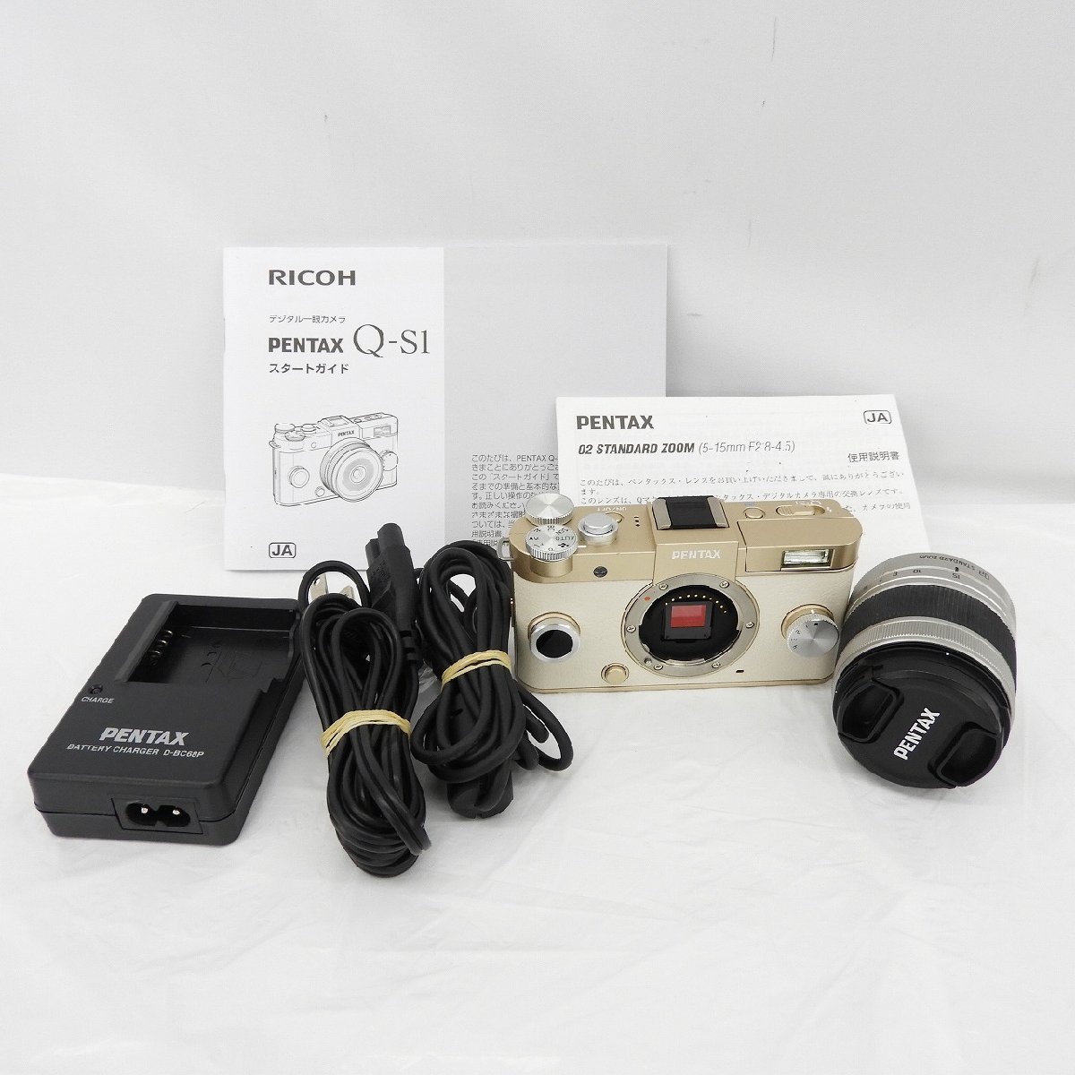 殿堂 Q-S1 ミラーレス一眼レフカメラ ペンタックス 【美品】PENTAX