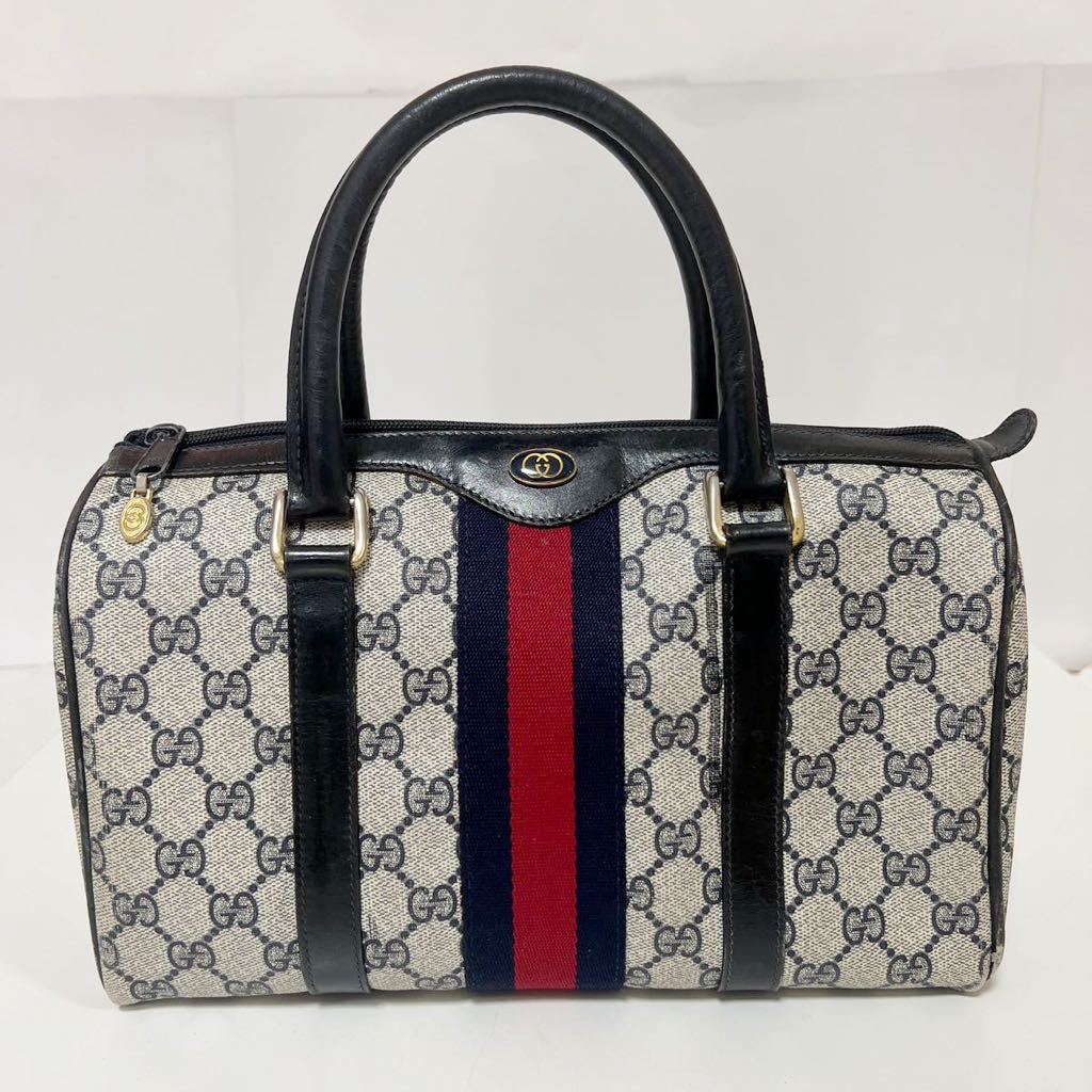 GUCCI グッチ GG柄 シェリーライン ミニボストンバッグ