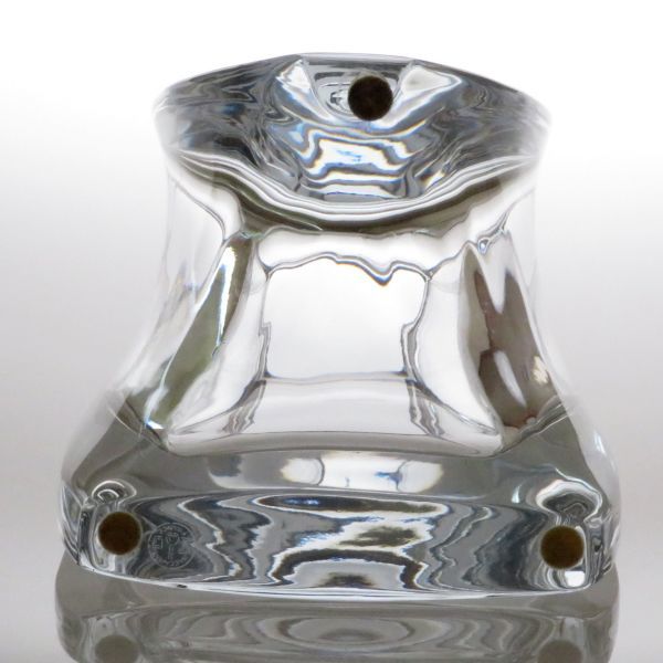 バカラ 花瓶 ● マサイ フラワーベース 24cm クリア クリスタル ヴェース 透明_画像10