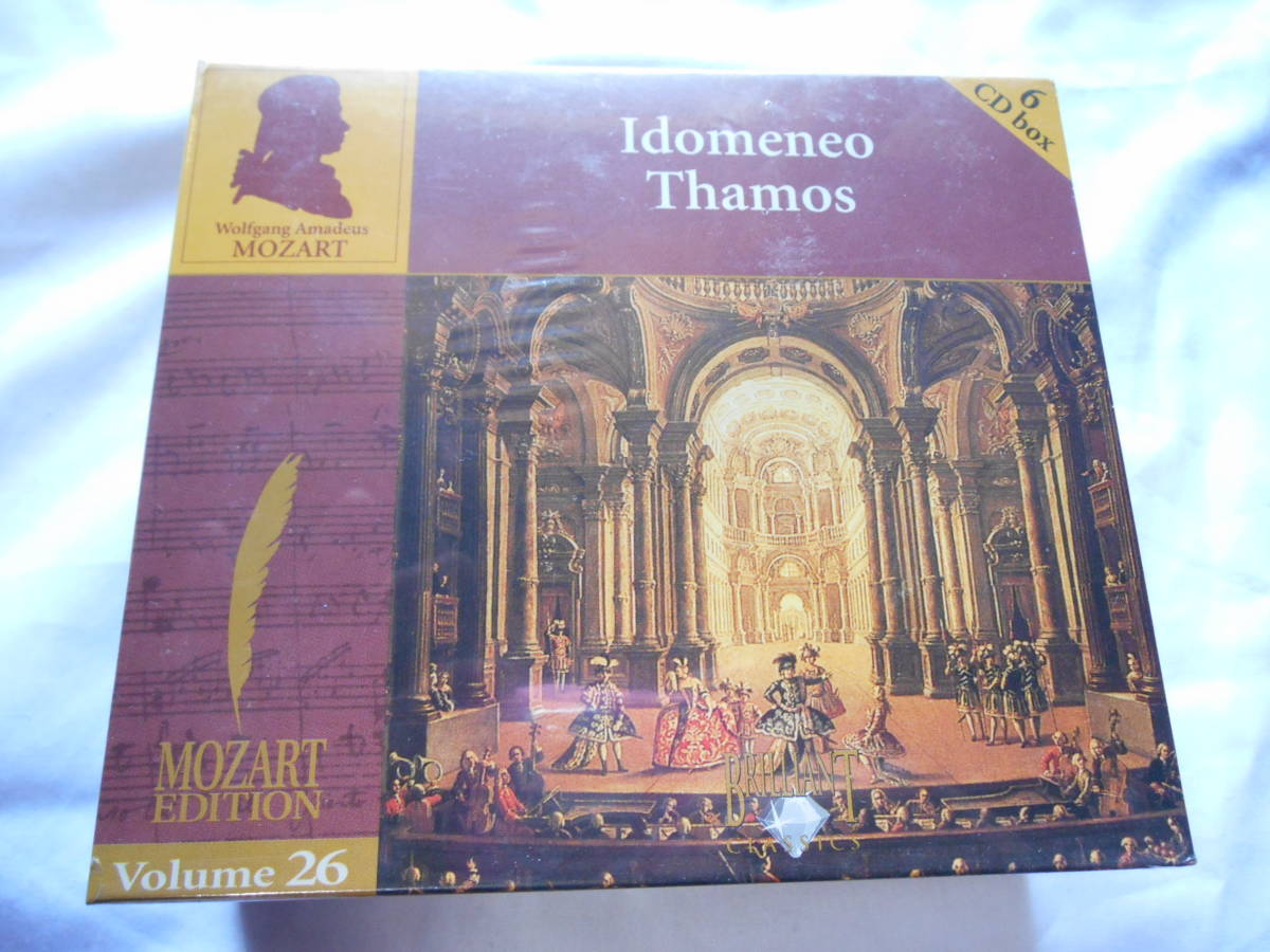 老蘇　 CD　＜26＞ モーツァルト　「 MOZART EDITION　◇　Ｖolume 26　◇　Idomeneo / Thamos 」：６CD_画像1