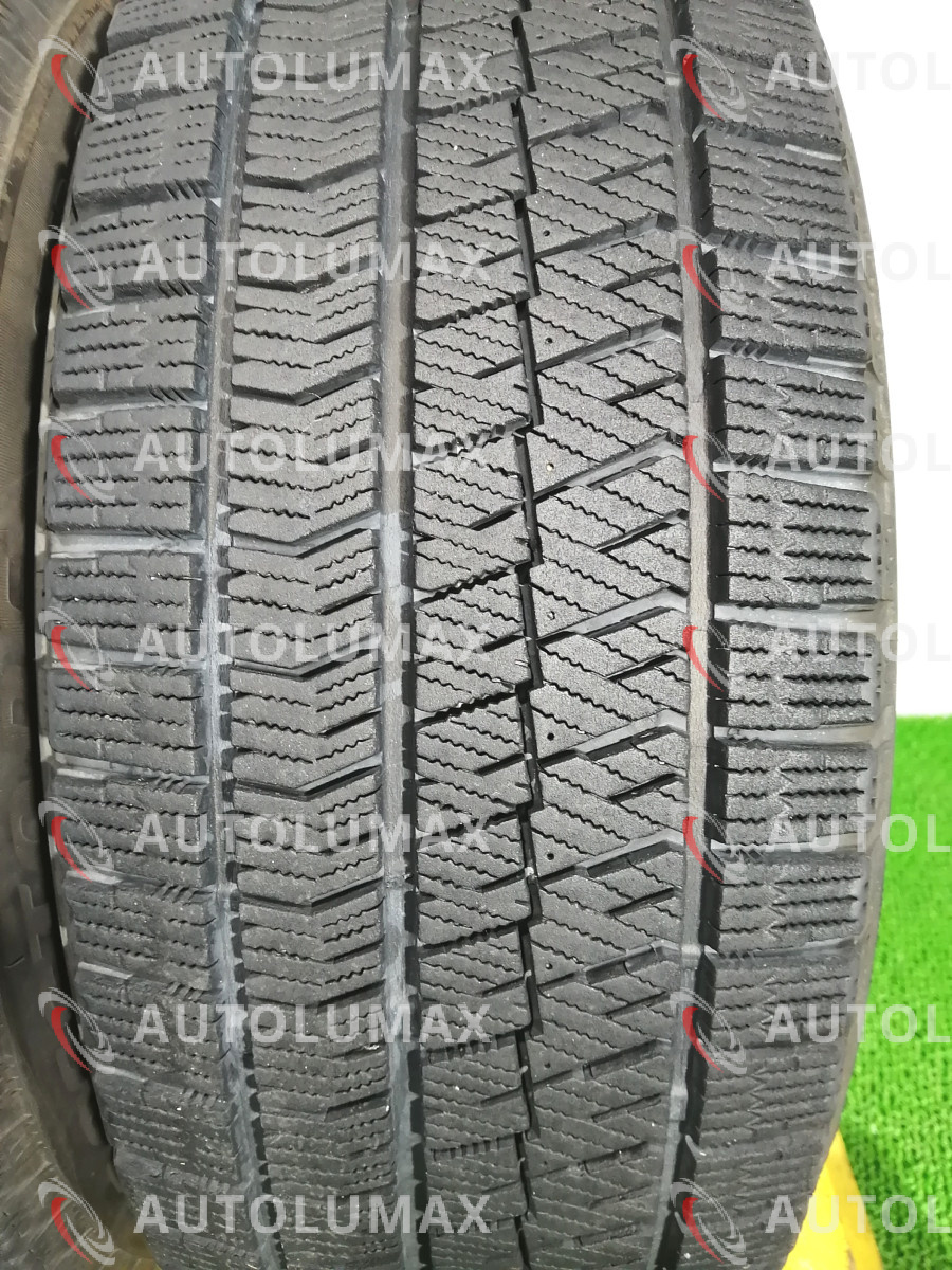 205/55R16 91Q Bridgestone BLIZZAK VRX2 中古 スタッドレスタイヤ 2本セット 送料無料 205/55/16 ブリヂストン U3037.J_画像3