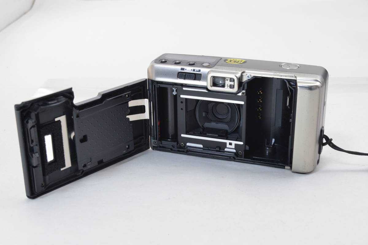 【ecoま】PENTAX ESPIO mini 75 years no.8750289 電池蓋欠品/動作確認済 コンパクトフィルムカメラ_画像7