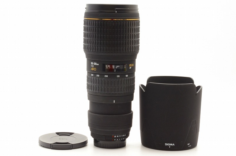 ★美品★ SIGMA EX 100-300mm D F4 D APO HSM IF シグマ ニコン用 レンズ キレイ 完動 ◆93