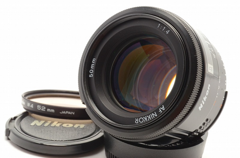 ★美品★ Nikon AF NIKKOR 50mm F1.4 Lens ニコン レンズ キレイ 完動 ◆112_画像2