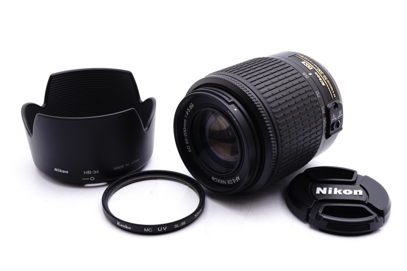 ★美品★ Nikon AF-S NIKKOR 55-200mm F4-5.6 G ED DX Lens ニコン レンズ キレイ 完動 ◆001_画像1