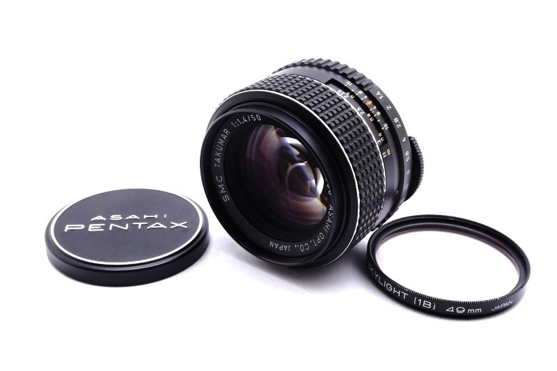 新作入荷!!】 F1.4 50mm TAKUMAR SMC ASAHI PENTAX ☆美品☆ M42 ◇6