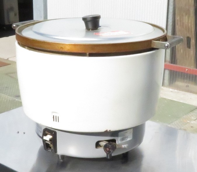 保証付 パロマ 業務用ガス炊飯器 8L PR-10DSS-1 LPガス MT2310171400の