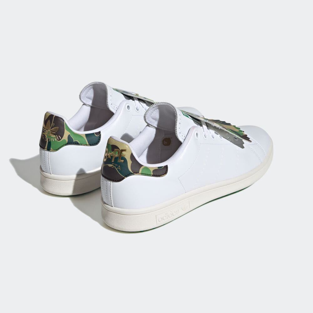 adidas × BAPE STAN SMITH GOLF スタンスミス ゴルフ27 5cm｜Yahoo