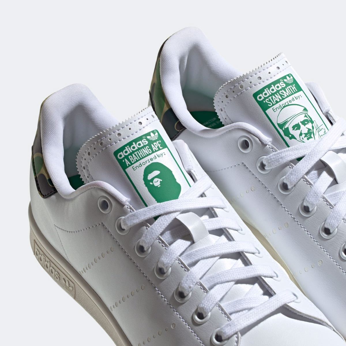 adidas × BAPE STAN SMITH GOLF スタンスミス ゴルフ27 5cm｜Yahoo