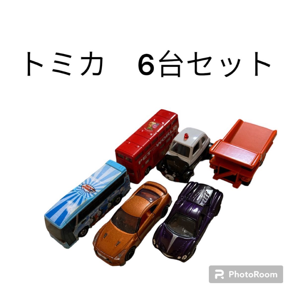 トミカ6台まとめ売り