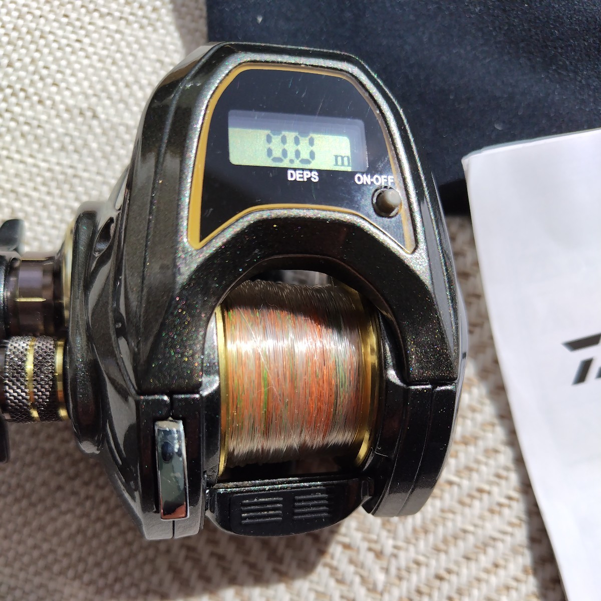 新品同様 ダイワ タナセンサー150H-DH-L 左ハンドル 中古美品 ダイワ