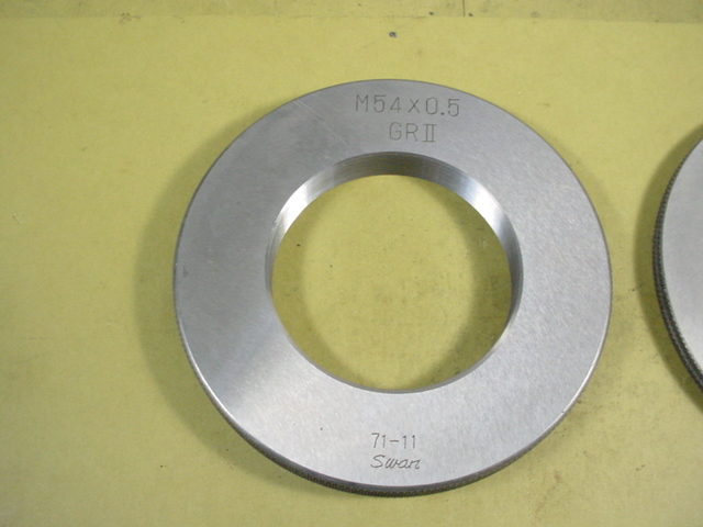 M54*0.5 GR2-WR2 中古品 ミリサイズ ネジゲージ リングゲージ M54*0.5 GR2-WR2 中古品 ミリサイズ ネジゲージ リングゲージ