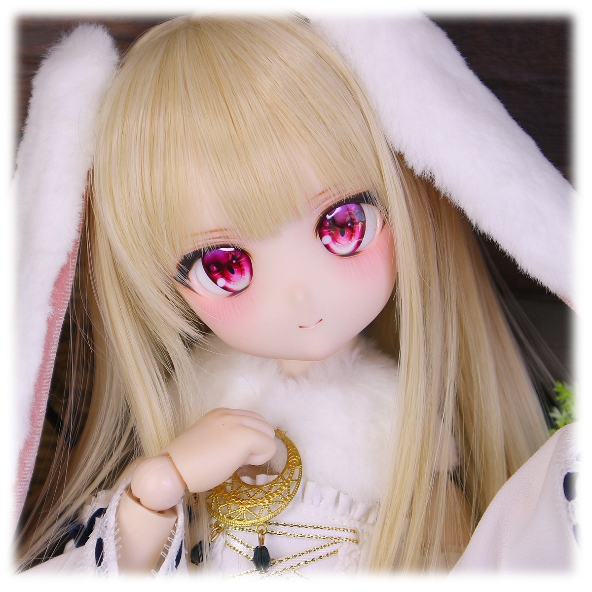 さにさにむーん】DDH-27 カスタムヘッド セミホワイト肌＋ディーラー様