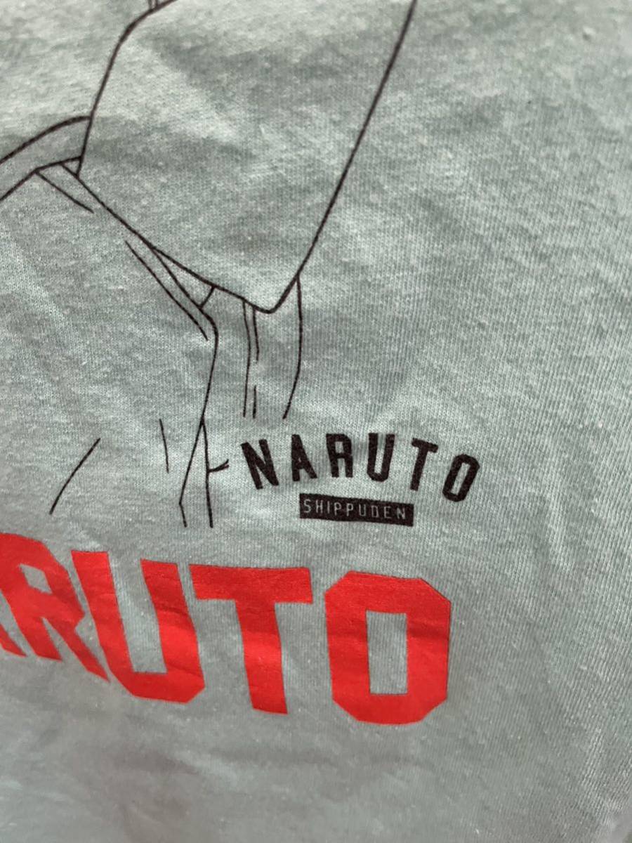 激レア 00s ナルト 疾風伝 ゆるだぼ 超ビッグ tシャツ 2XL ティファニーカラー NARUTO shippuden BIG 2007年製 ジャパン アニメ 00's Y2K