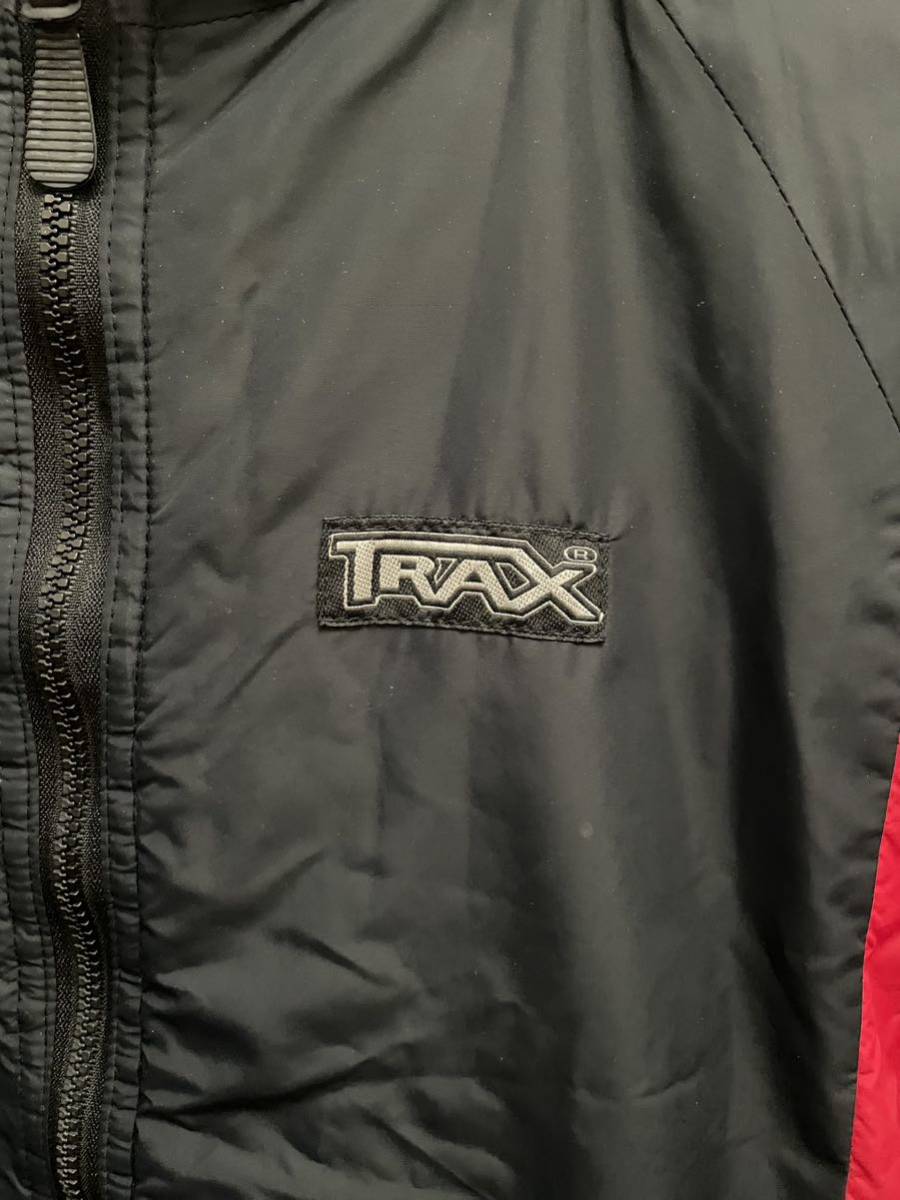 90s 英国製 TRAX トラックス 裏ボア ナイロンジャケット L 古着-