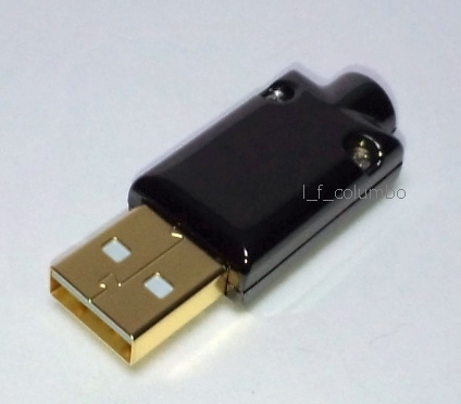 USB パワーコンディショナー 小型版 YG色 2個セット 自作品 ★ USBコンディショナー ターミネーター USBターミネータ ノイズクリーナー ★_画像1