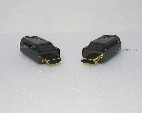 HDMI パワーコンディショナー V2 自作品 1個 ★ 電源ノイズ対策 USBコンディショナー ターミネーター USBターミネータ ノイズクリーナー ★_参考写真: 左が通常版, 右が反転版