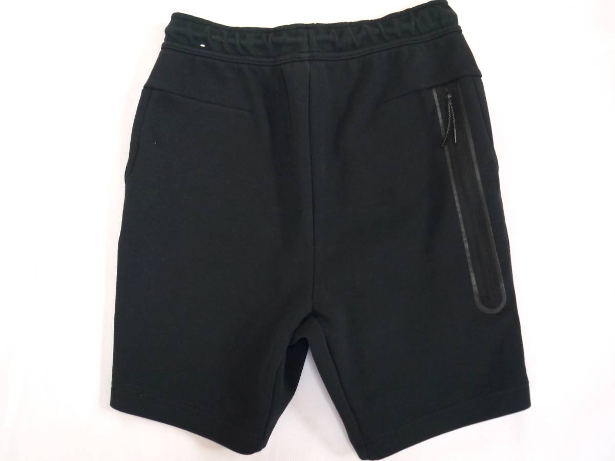 NIKE ナイキ テックフリース ショーツ (S) TECH FLEECE SHORT パンツ ハーフパンツ ブラック_画像3