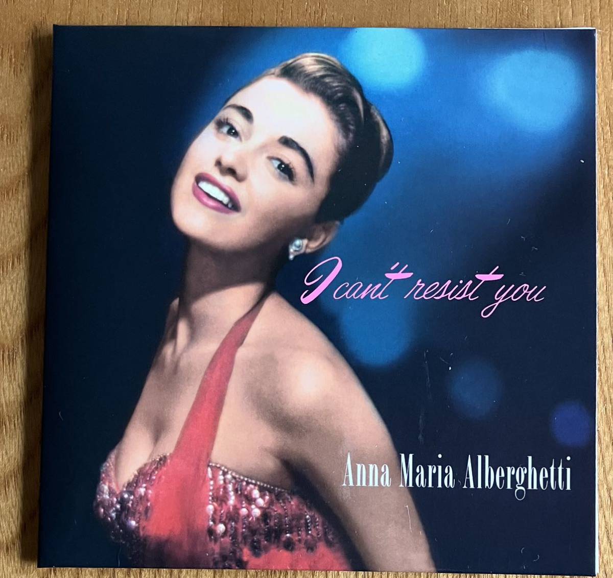 中古紙ジャケCD アンナ・マリア・アルバゲッティ ANNA MARIA ALBERGHETTI / I CAN’ T RESIST YOU_画像2