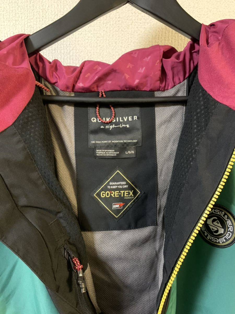 クイックシルバー ゴアテックス ジャケット Forever 2L Capsule GORE-TEX Shell Snow Jacket スノーボード ウェア ジャケット Quiksilver_画像5