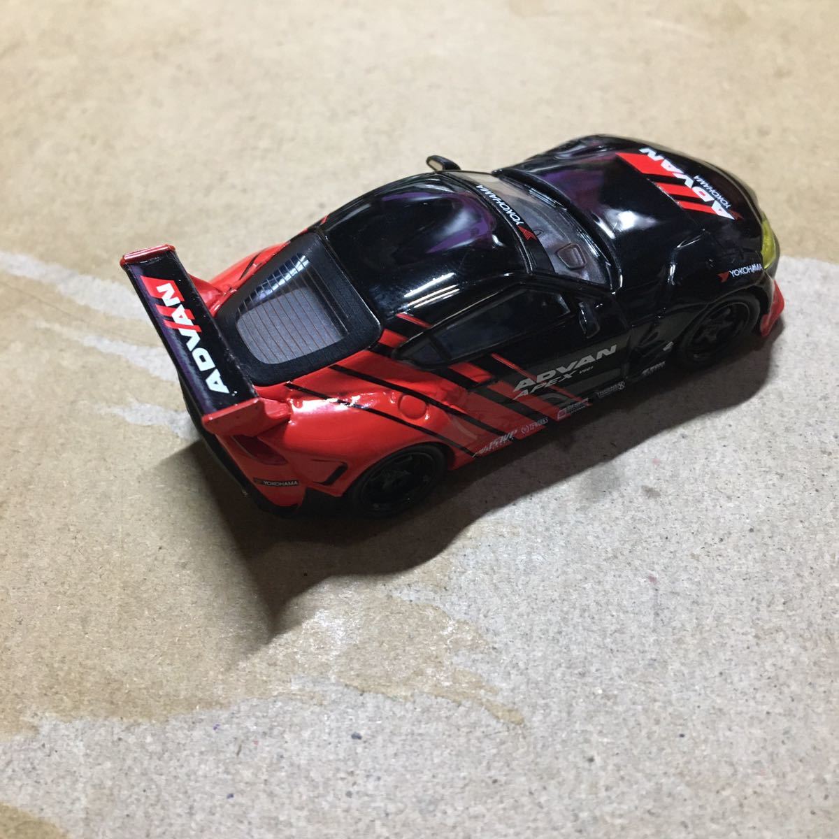 POP RACE 1/64 パンデム GR SUPRA ADVAN LIVERY ミニカーのみ　スープラ_画像2