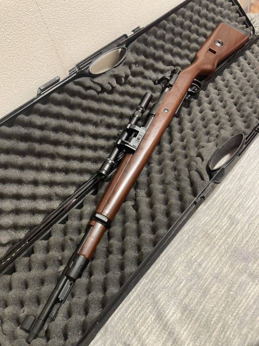 【50mで30cmを狙えるkar98k】【98円スタ】SNOW WOLF モーゼルkar98k フェイクウッド ロングレンジカスタム【VSR-10を軽く凌ぐ実射性能！】_画像5