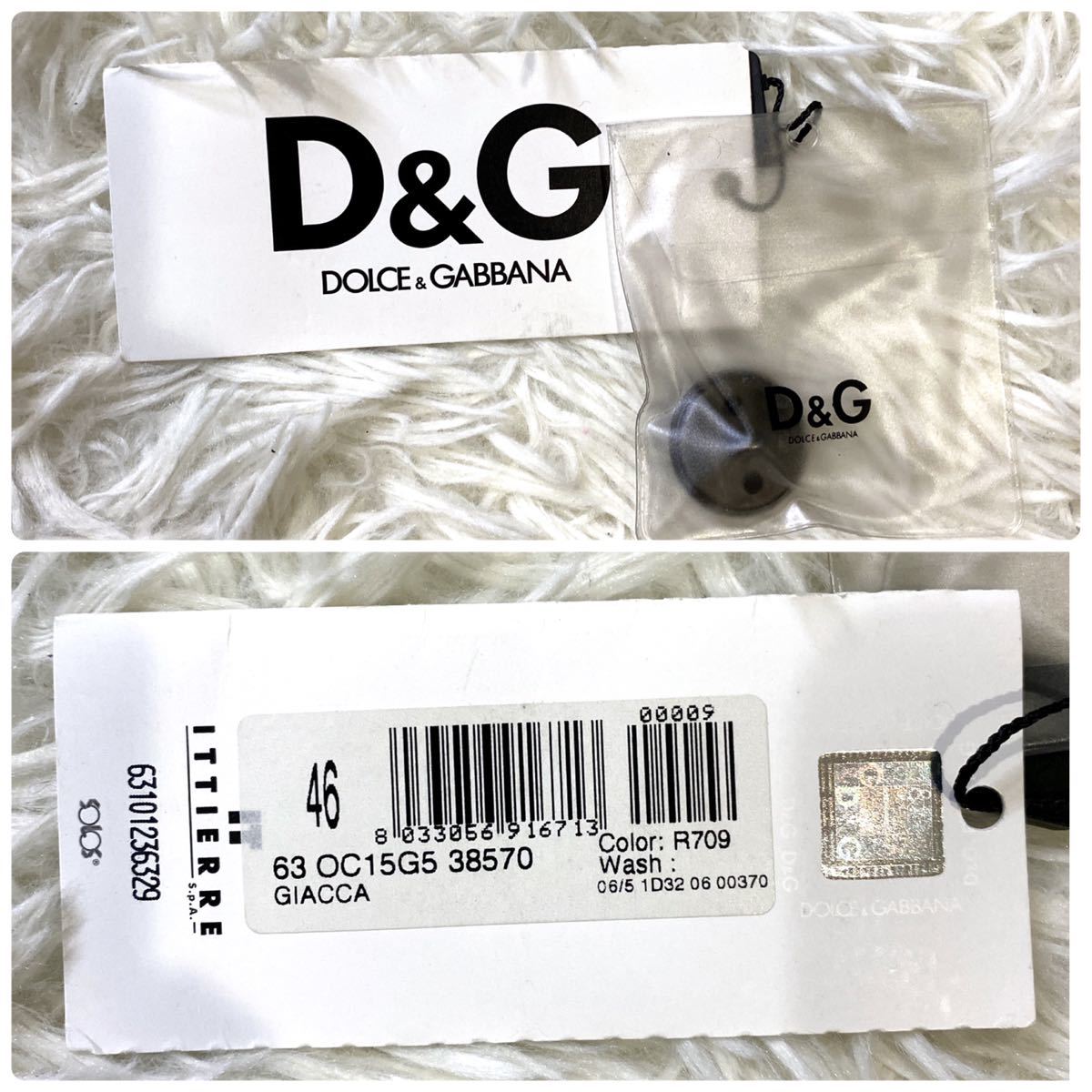 ☆美品☆ 【圧倒的存在感】ドルチェ&ガッバーナD&G シルク ウール