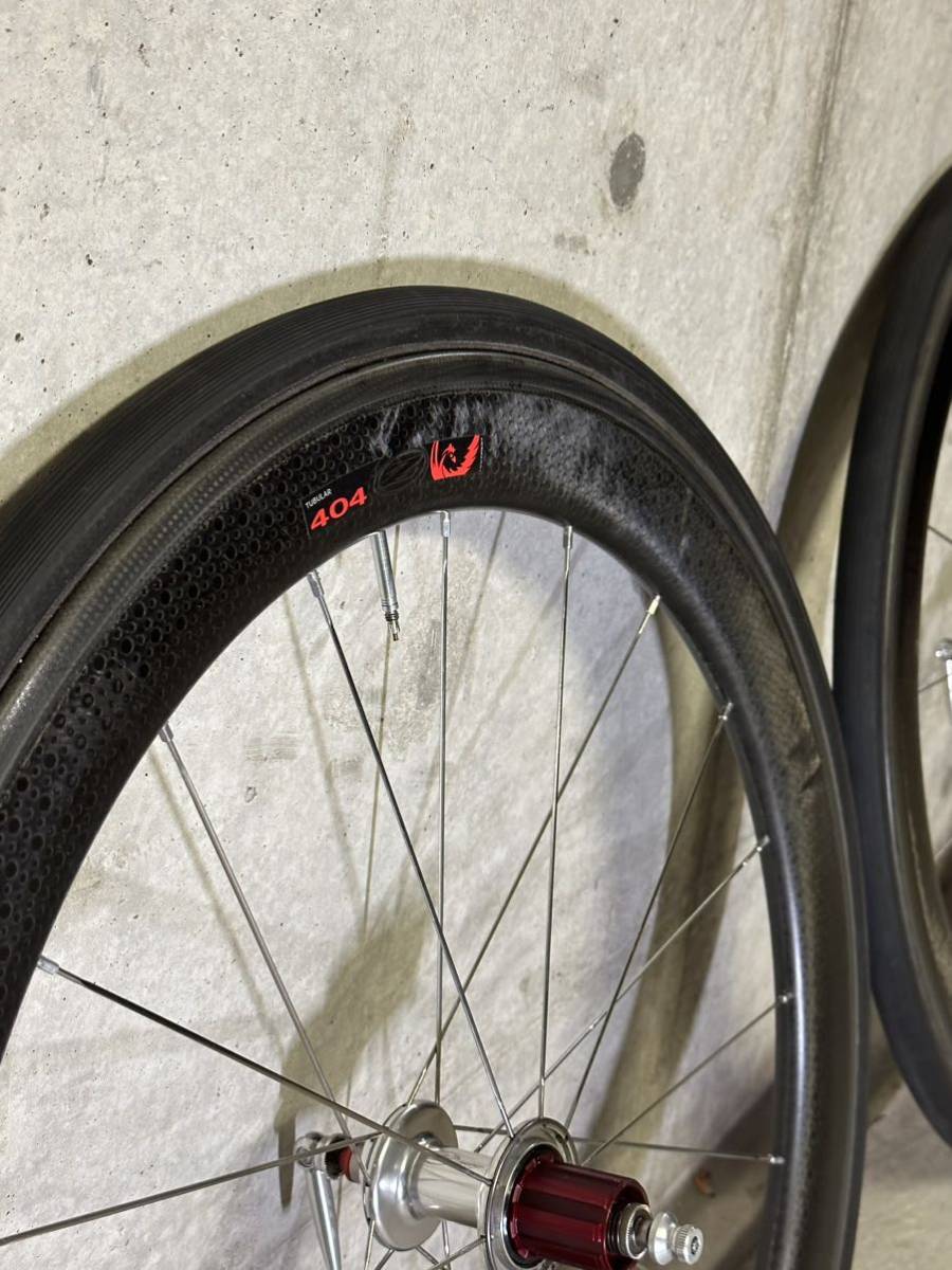 肌触りがいい ZIPP 404 Firecrest 11速 11s カーボンホイール 27インチ