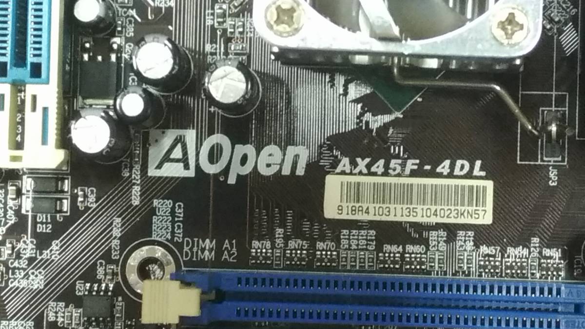 マザーボード AOPEN AX45F-4DL (SiS 655FX) Socket478 CPU pentium4 2A GHZ 実働からの取り外し品 ジャンク扱 匿名配送 パソコン修理に_画像5