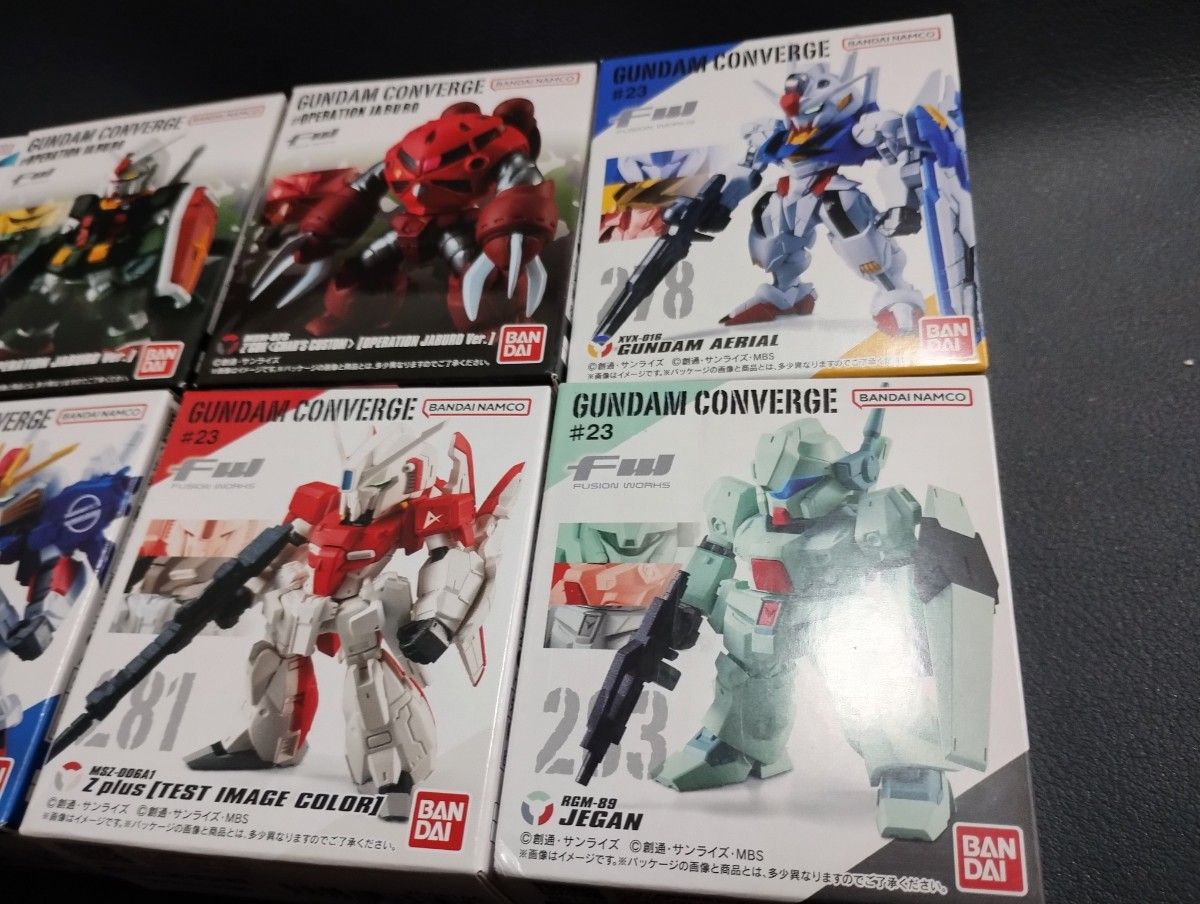 FW GUNDAM CONVERGE ガンダム コンバージ 8体